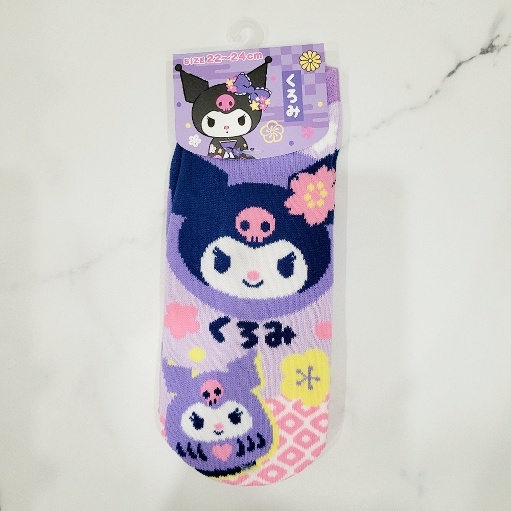 2/$20 Brand New Japan Sanrio Kuromi Socks